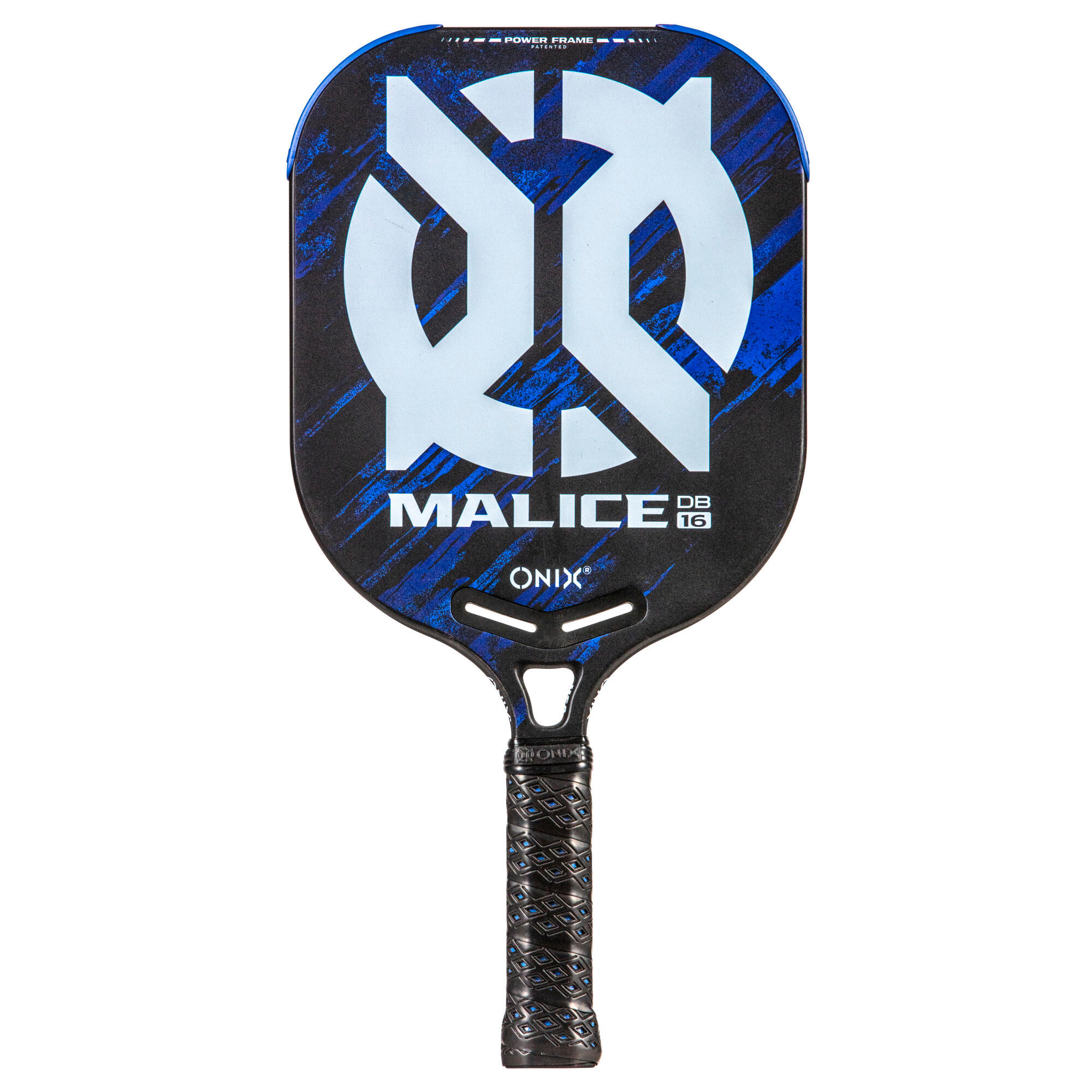 ONIX Pickleball Paddle Malice 16 DB Open Throat Blue 1/7