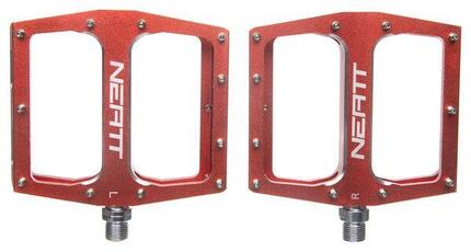 Paire de Pédales Plates Neatt Attack V2 XL 11 Picots Orange