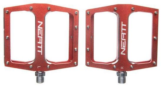 Coppia Pedali Flat Neatt Attack V2 XL 11 Pin Arancio