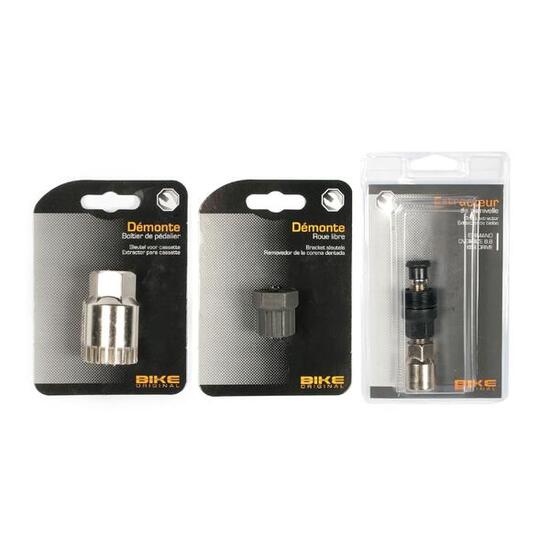 Lot : Démonte roue libre, démonte boitier de pédalier et extracteur de manivelle