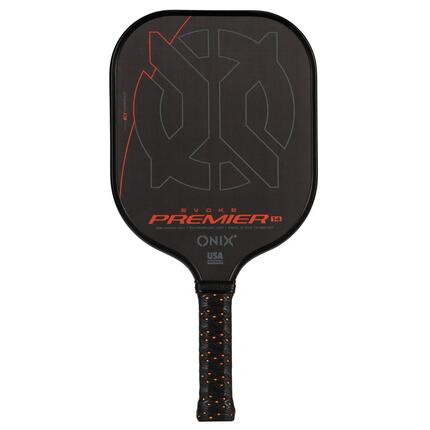 ONIX Evoke Premier Raw Carbon 14 Orange - Raquette de pickleball
