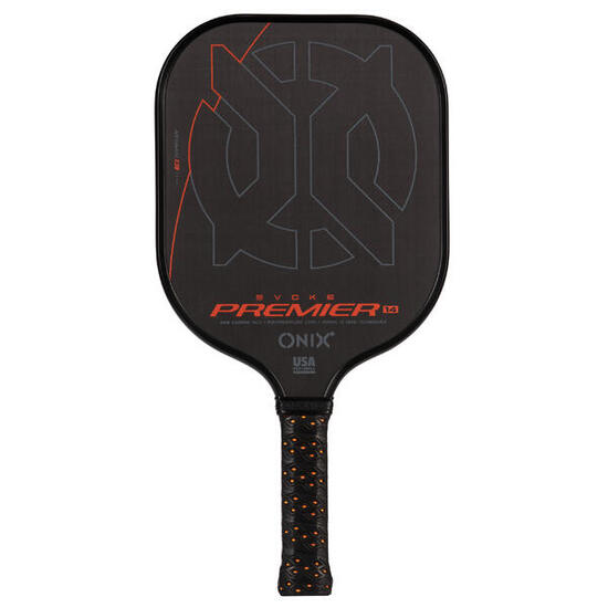 ONIX Evoke Premier Raw Carbon 14 Orange - Raquette de pickleball