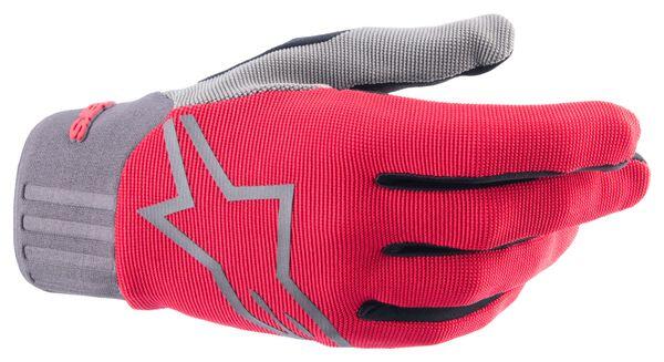 ALPINESTARS AlpineStars A-Dura Youth MTB Long Gloves Red/Grey
