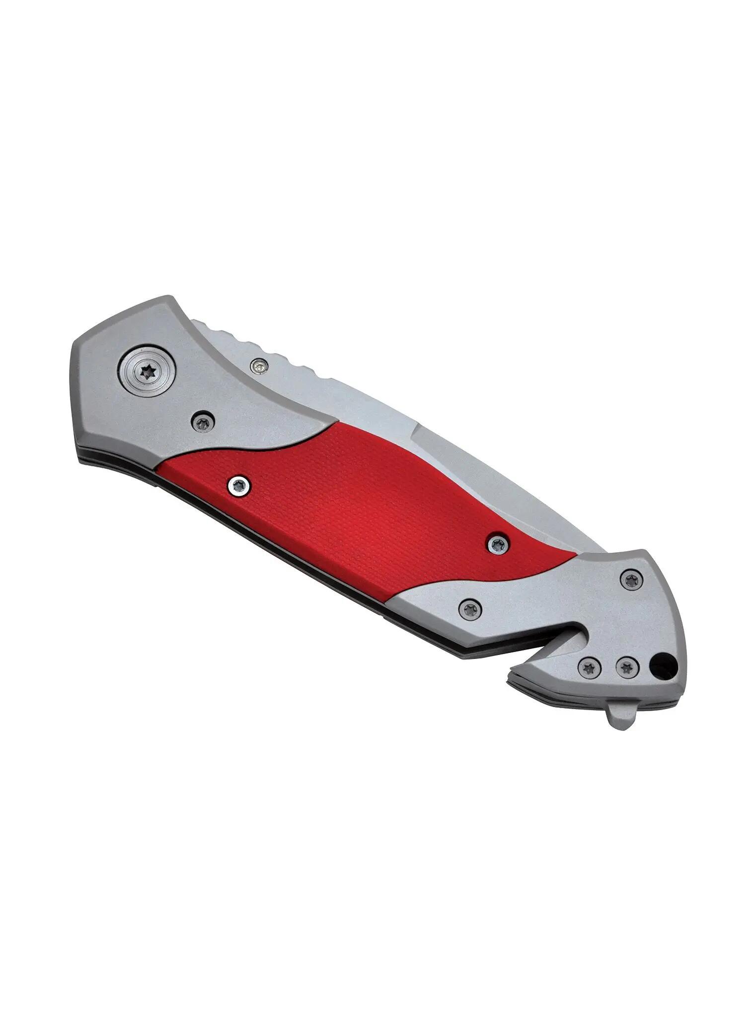 Nóż ratowniczy Baladeo Rescue Security Knife - red 3/4