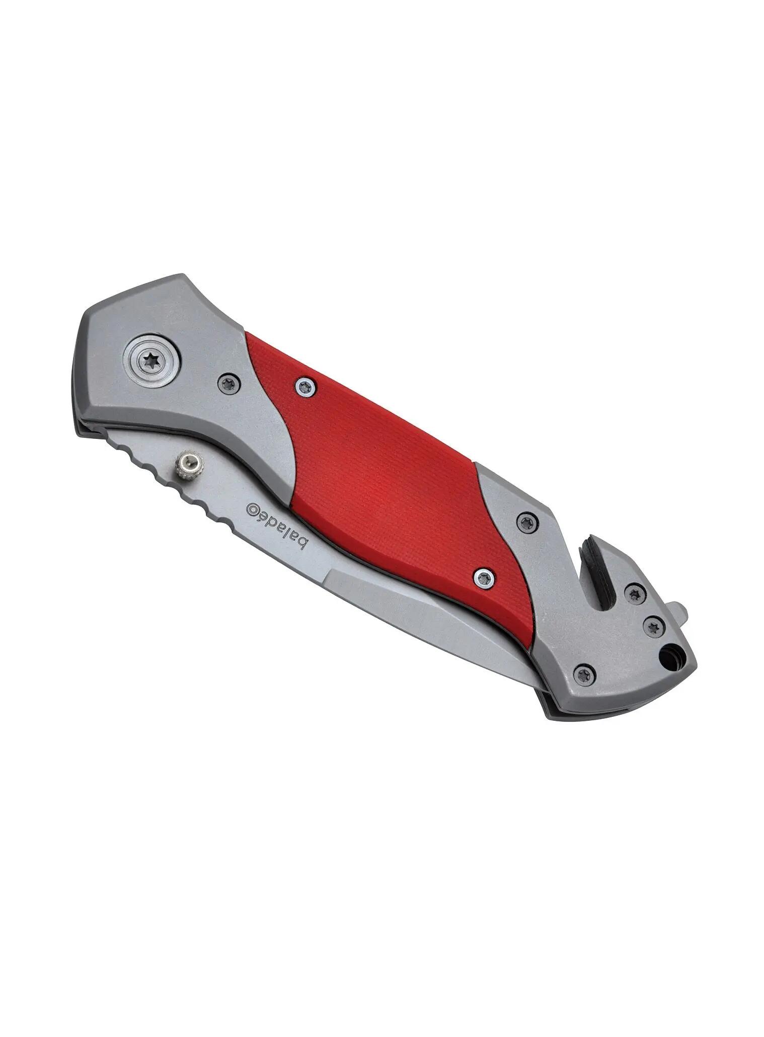 Nóż ratowniczy Baladeo Rescue Security Knife - red 2/4