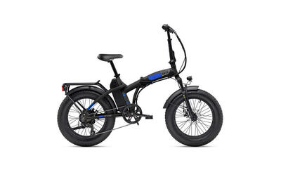 Elektrische compacte fiets / vouwfiets n-ver folding 9.2. 20 inch. zwart-blauw