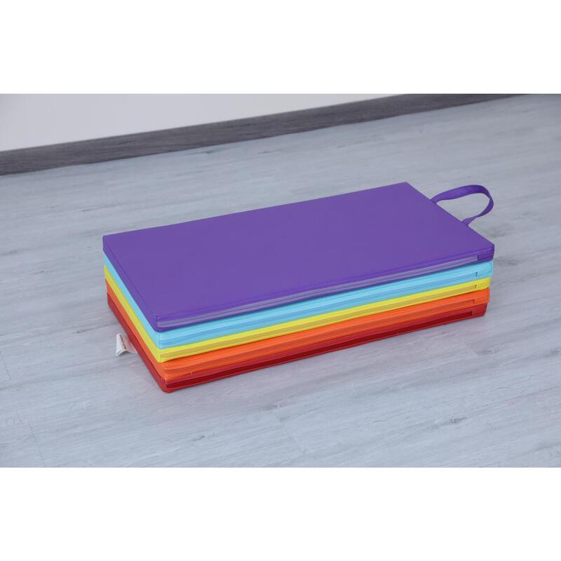 Copii Fitness Saltea Gimnastică 5 Secțiuni 195x75x3 cm Satellite Multicolor