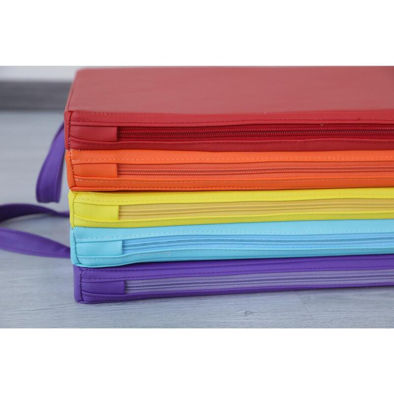 Copii Fitness Saltea Gimnastică 5 Secțiuni 195x75x3 cm Satellite Multicolor