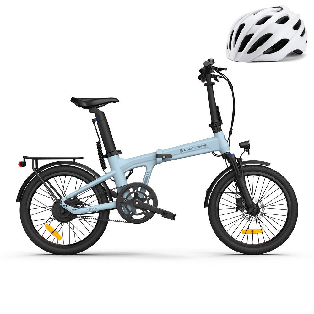 Składany rower elektryczny ADO Air 20 Pro,silnik Bafang,niebieski,Męskie/damskie