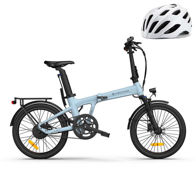 Składany rower elektryczny ADO Air 20 Pro,silnik Bafang,niebieski,Męskie/damskie