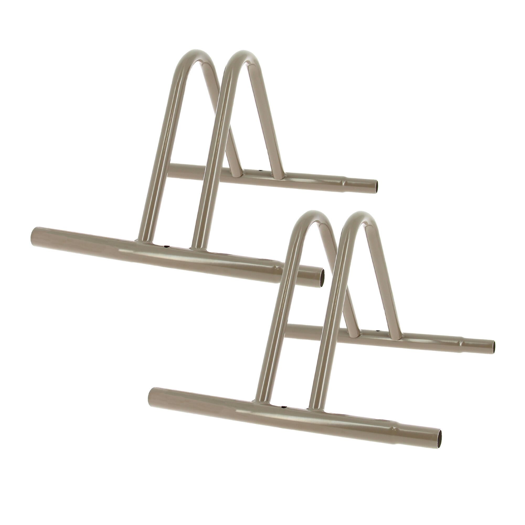 Bike Original - Lot De Deux Garages À Vélo Emboitables - Rack-vélo - Gris - No Size - Decathlon