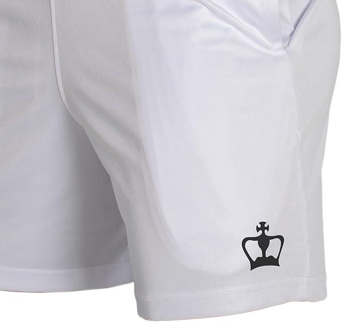 Pantalón Corto Niño Black Crown Inca Pádel 100% Poliéster Transpirable 3/3
