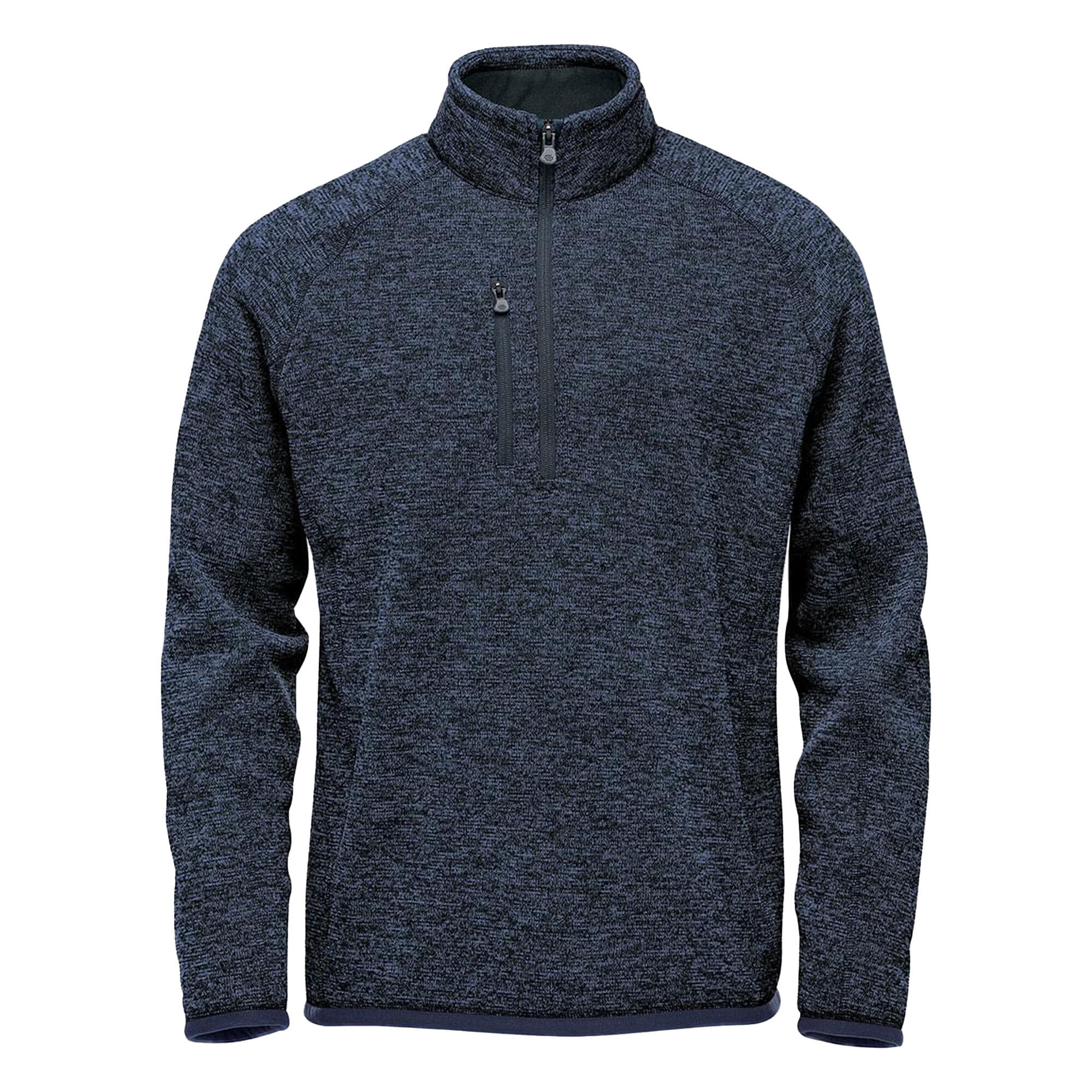 Stormtech Mens Avalante Heather Quarter Zip Fleece Top