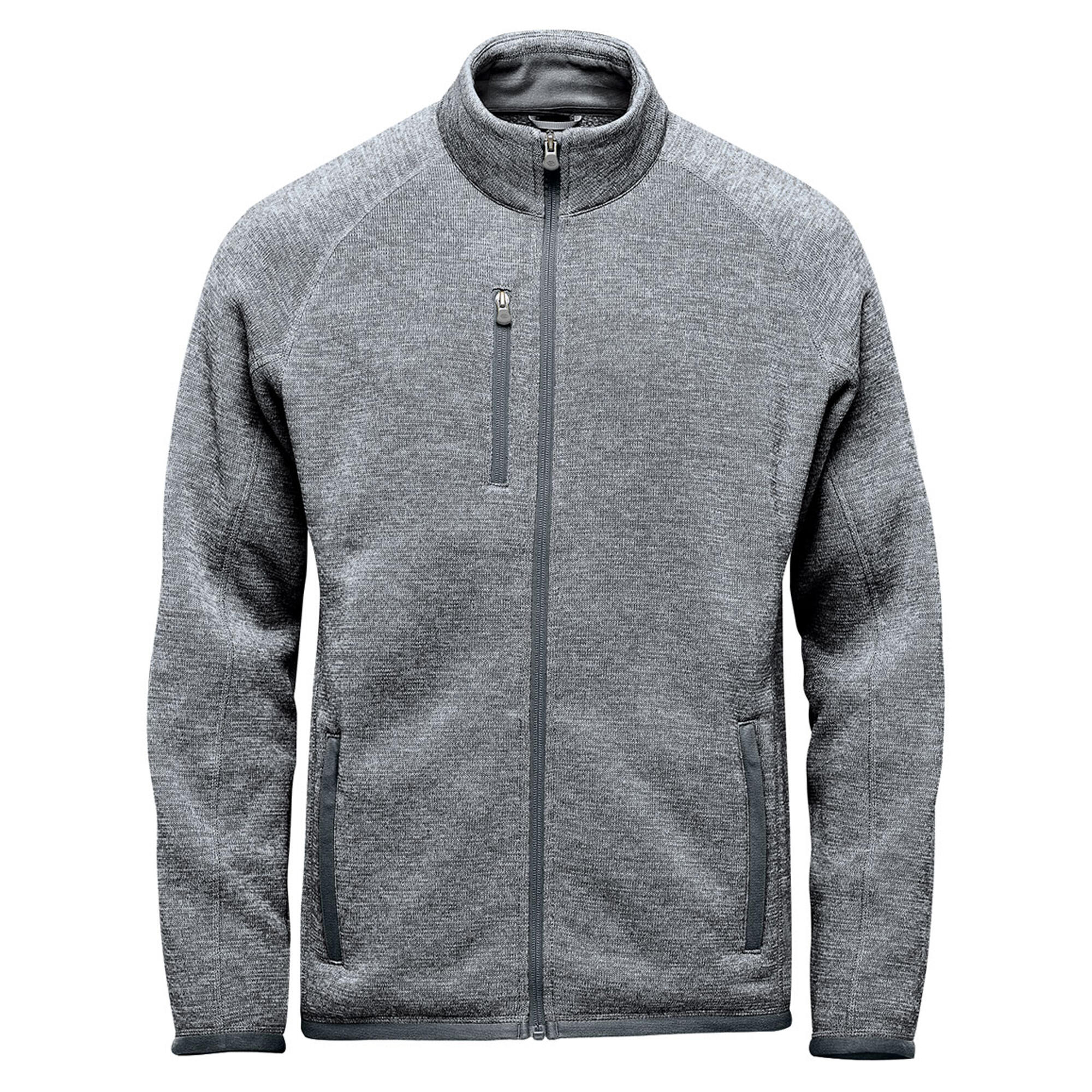 Stormtech Mens Avalante Heather Full Zip Fleece Jacket