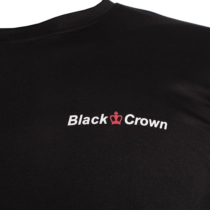 Camiseta Niño Black Crown Inca Pádel Manga Corta 100% Poliéster Transpirable 2/4