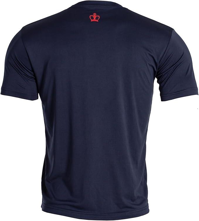 Camiseta Hombre Black Crown Inca Pádel Manga Corta 100% Poliéster Transpirable 3/4