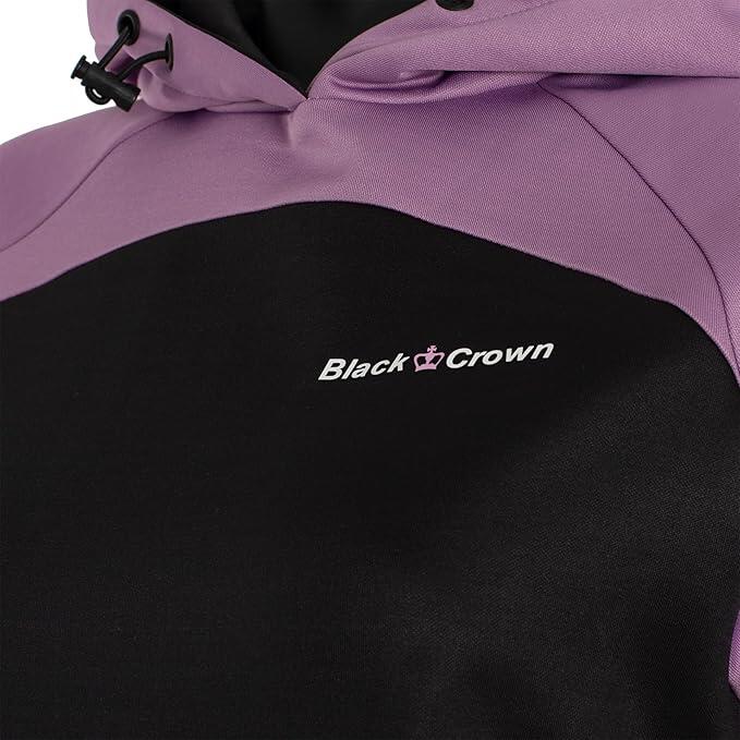 Sudadera Mujer Black Crown Merida con Capucha y Bolsillo Central Transpirable 4/7