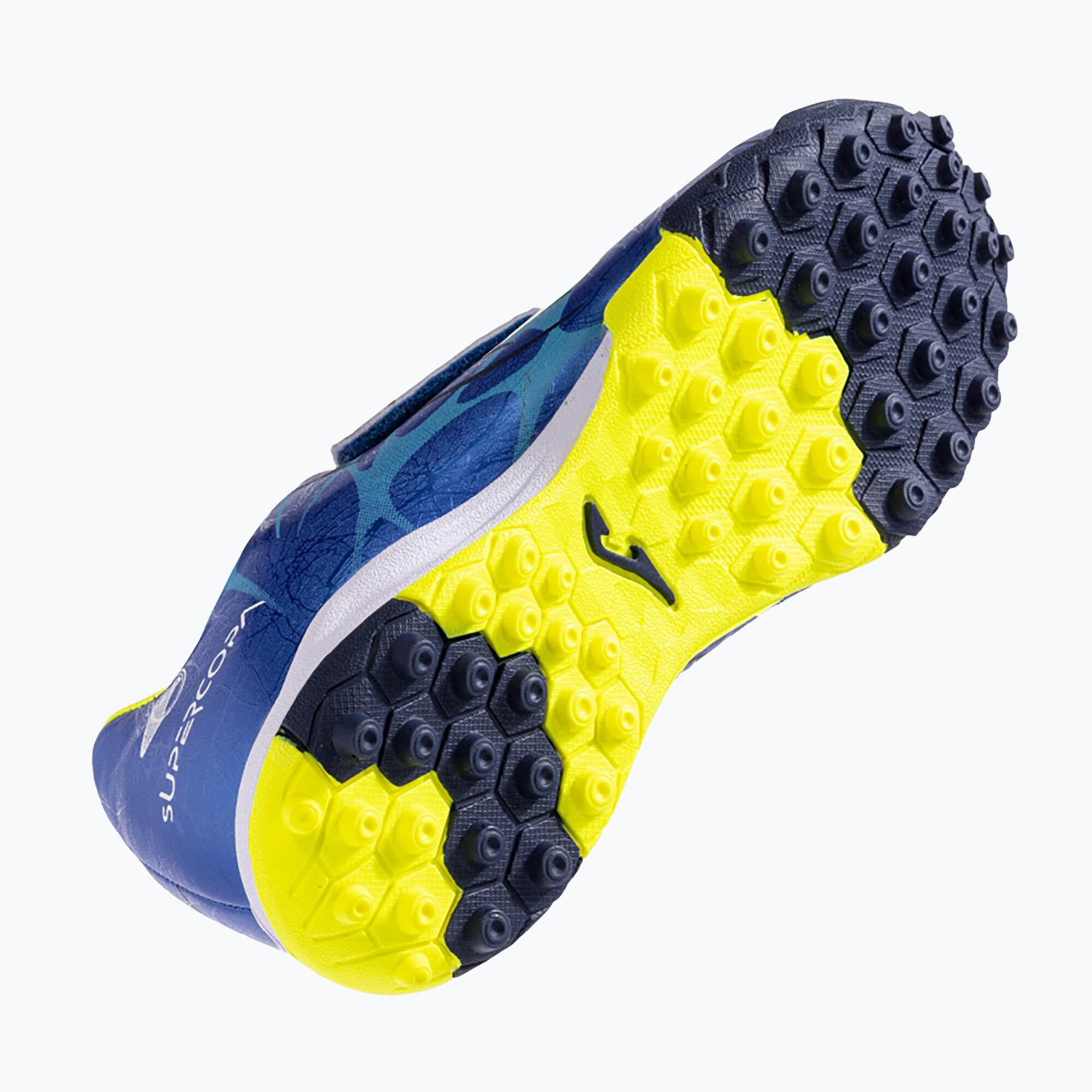 Scarpe da Calcio Joma Super Copa Jr 2504 TF Blu Velcro 5/5