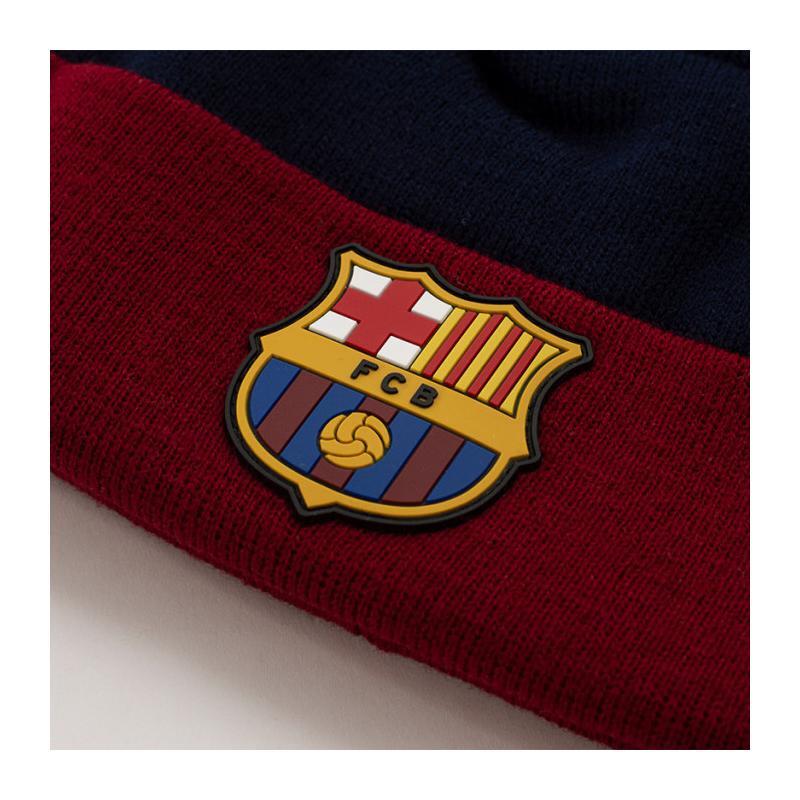 Czapka FC Barcelona beanie - oficjalna licencjonowana