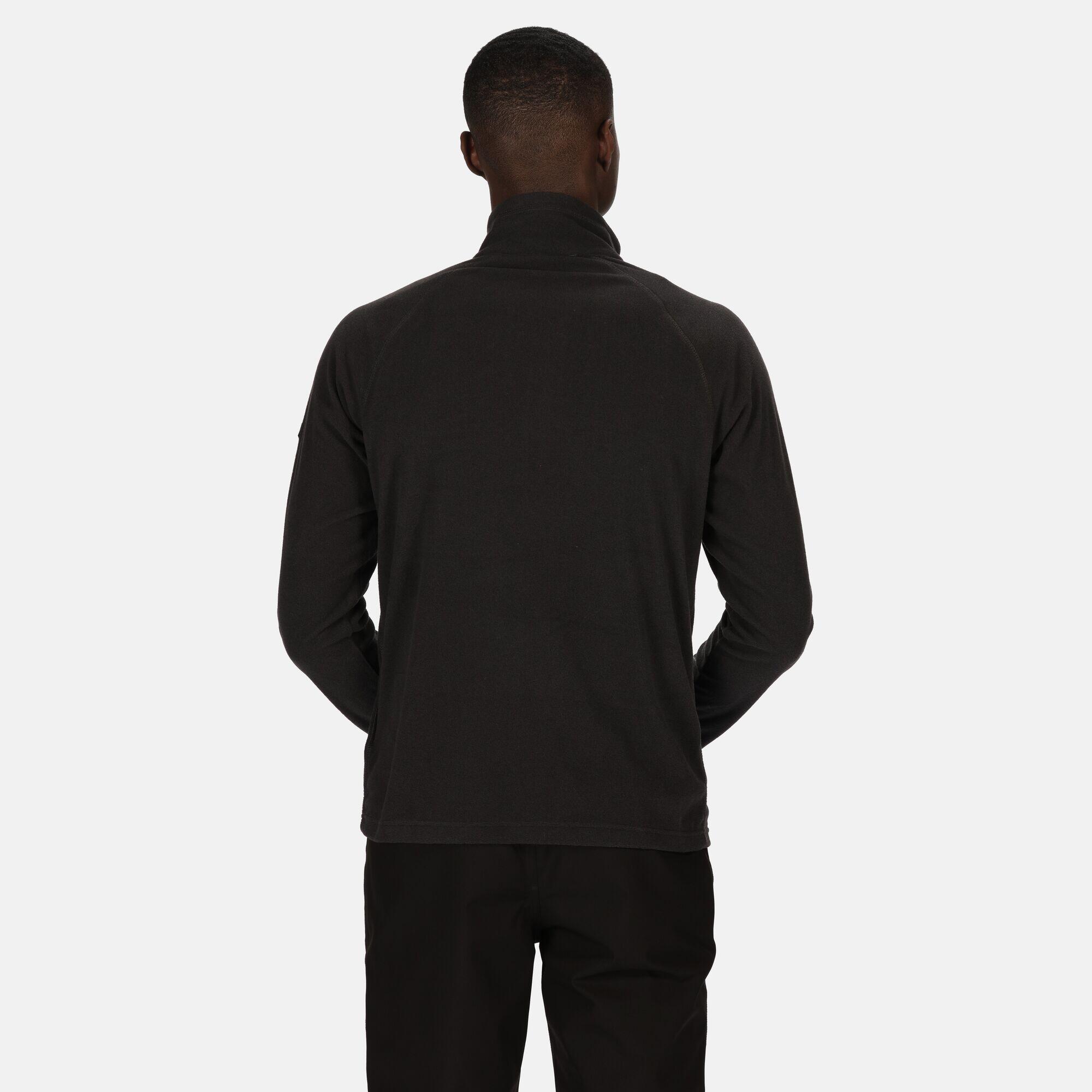Great Outdoors Mens Montes Fleece Top (Ash) 3/5