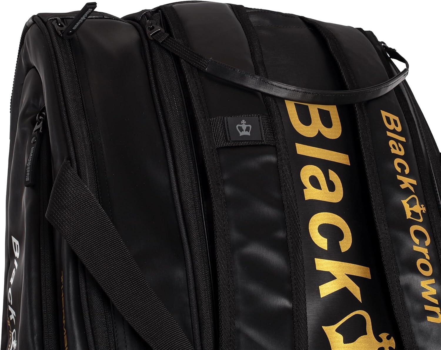Black Crown Ultimate Pro 2.0 Nero/oro Portaracchette 7/7
