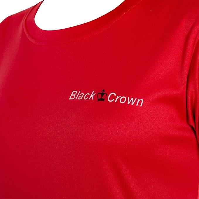 Camiseta Mujer Black Crown Coya Roja 100% Poliéster Transpirable y Ligera 2/4
