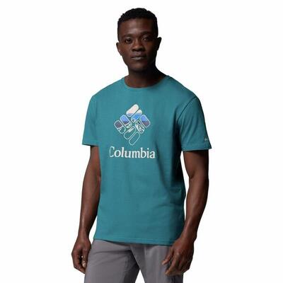 Heren t-shirt columbia rapid ridge graphic