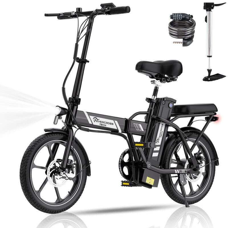 Skládací elektrické kolo EVERCROSS EK5