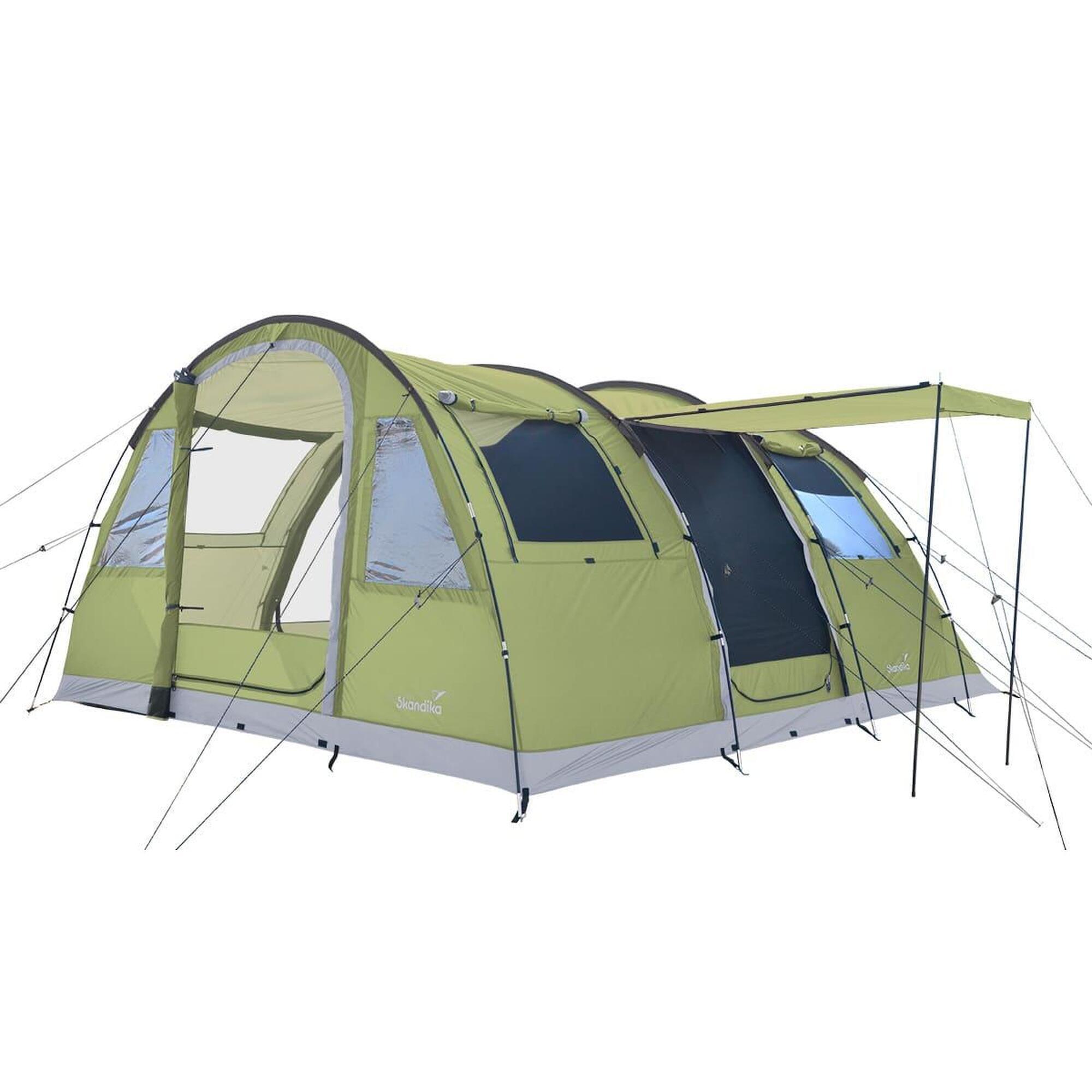 Tenda de campismo túnel Gotland Protect 4 pessoas - chão de tenda cosido