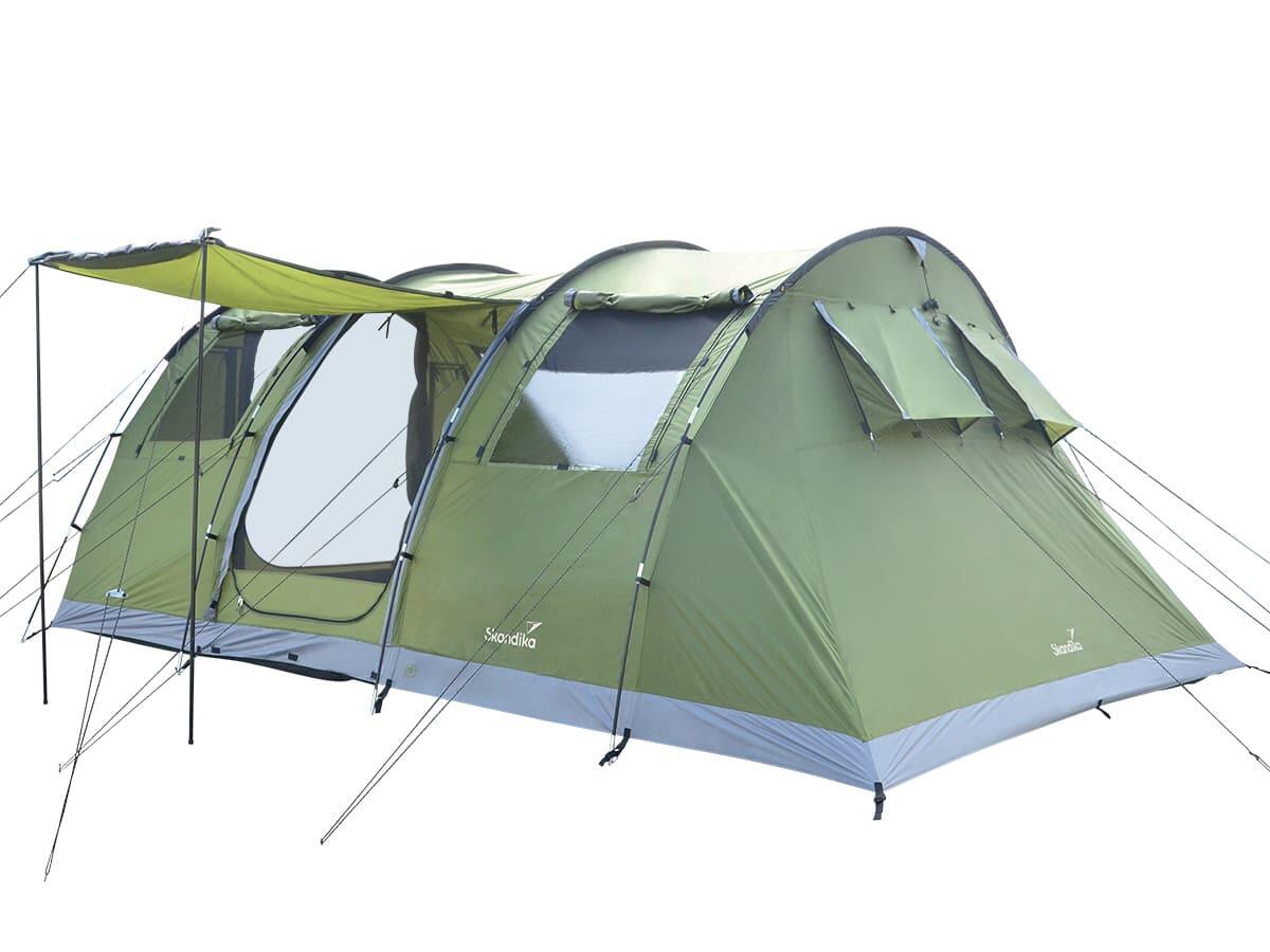 Second hand - Tenda da campeggio - Gotland Protect 4 - 2x cabine scure 5/7
