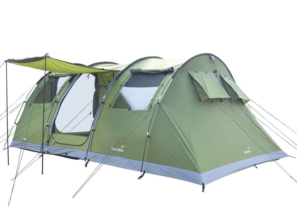 Tente familiale de camping tunnel Gotland 5 - 5 personnes - 1 cabine sombre 2/8