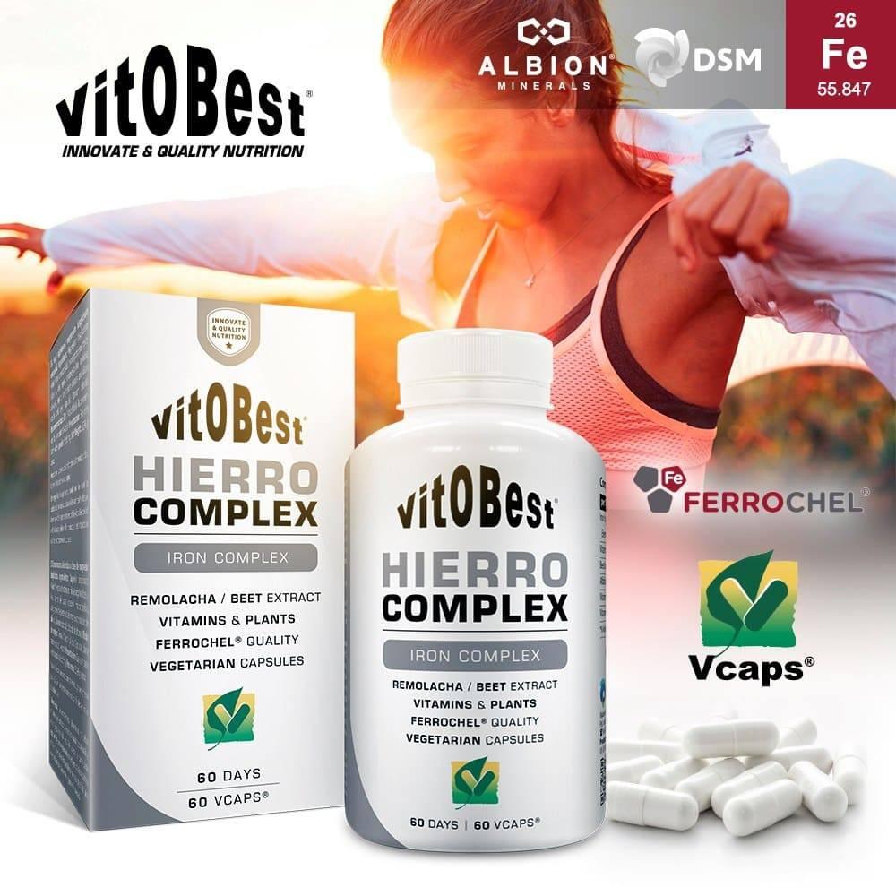 VitOBest Hierro Complex 60 Cápsulas 2/4