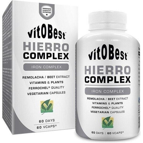 Hierro complex - 60 capsules de VitoBest Exclusivo Online      12,78€  Preço por quantidade 127,80€kg VITOBEST Hierro complex - 60 capsules de VitoBestVendido e expedido por: FitnessZone    