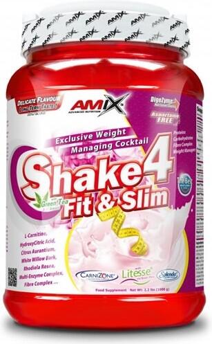 Shake4 Fit i Slim - 1 kg truskawka Amix Nutrition