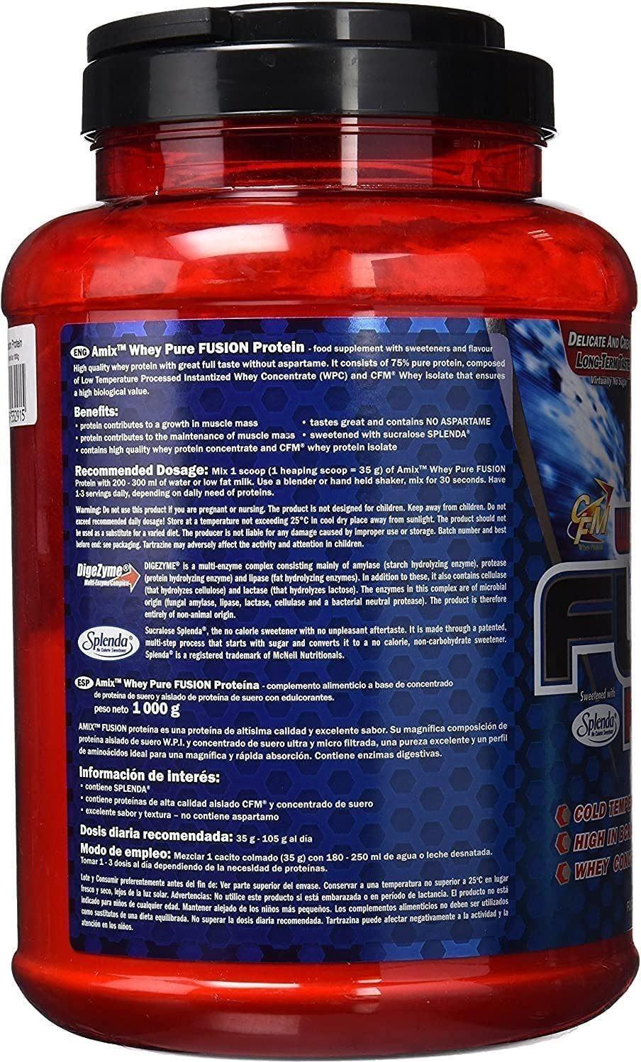 Whey Pro Fusion Protein - 1kg Yaourt Melon de Amix Nutrition 2/6