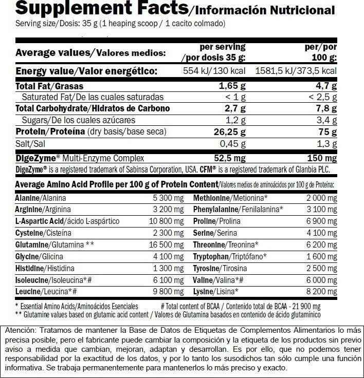Amix Whey Pure Fusion 2,3 Kg - Proteína Isolada - Rápida Recuperación 3/6