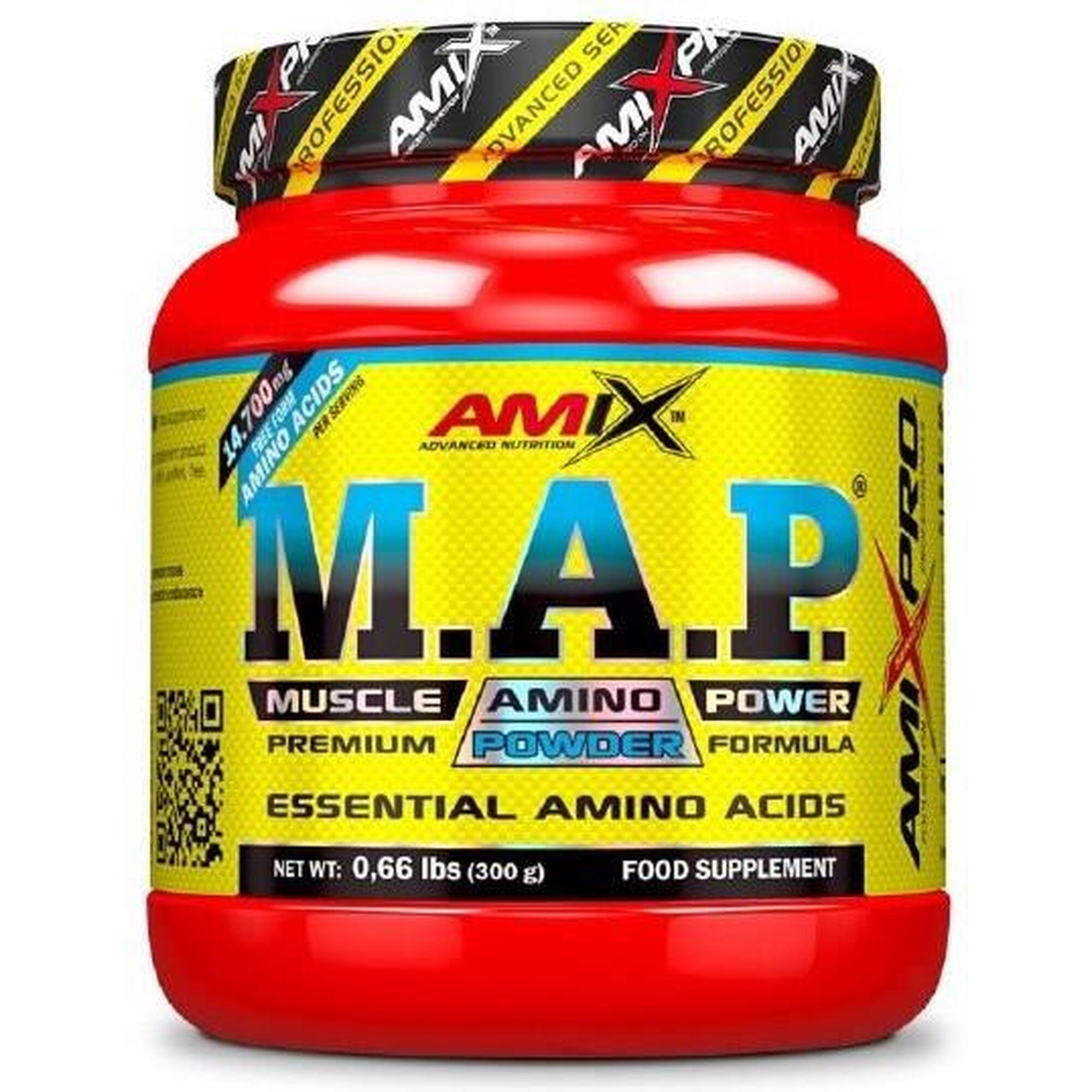 M.a.p. muscle amino power - 300g Neutro da AmiXpro® series Exclusivo online      40,70€  Preço por quantidade 119,71€kg AMIX M.a.p. muscle amino power - 300g Neutro da AmiXpro® seriesVendido e expedido por: FitnessZone  