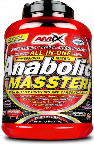 Anabolic Master - 2,2 kg truskawka Amix Nutrition