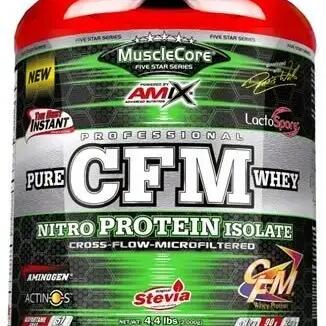 CFM Nitro Protein Isolate - 2Kg Vanilla Amix Muscle Core