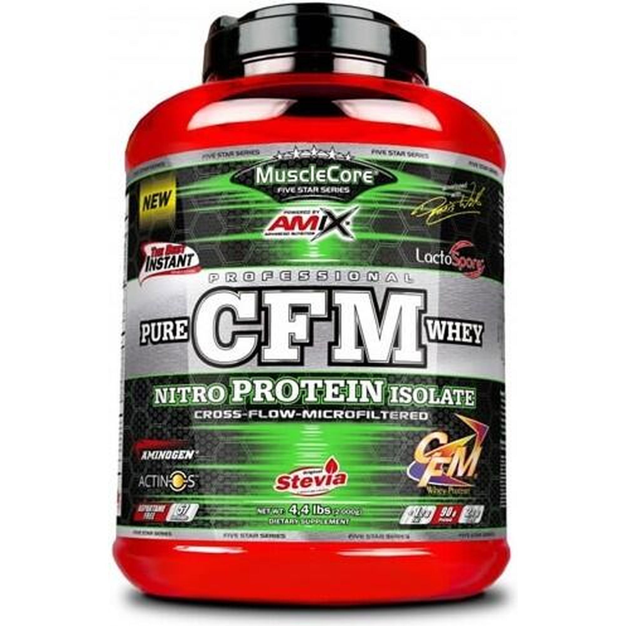 Amix - Cfm Nitro Protein Isolate - 2kg Banane Caramel De Amix Muscle Core - Isolat De Whey - 2 Kg - Decathlon
