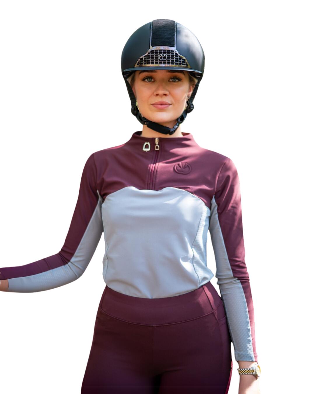 Maglia tecnica da equitazione Serenefit – comfort e stile 1/6