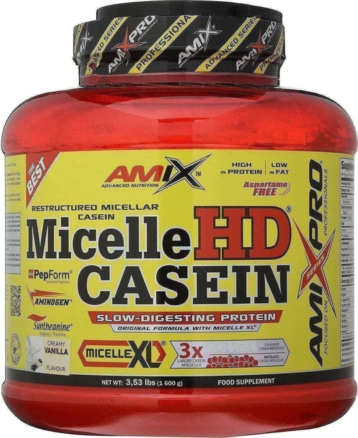 MicelleHD Casein - 1,6 kg jogurtu truskawkowego serii AmiXpro®