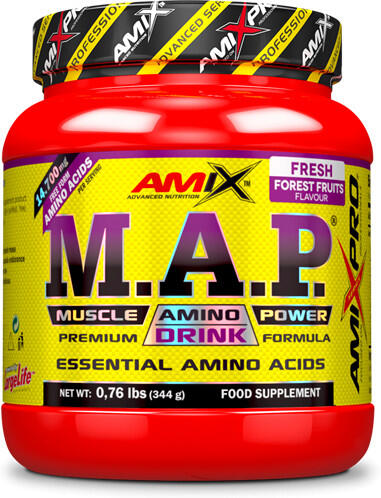 Proszek wzmacniający mięśnie MAP - 344 g Ananas i mango AmiXpro® series