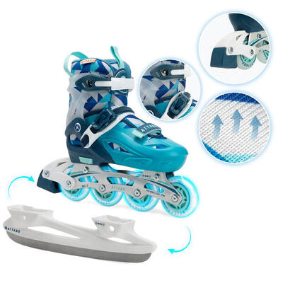 Łyżworolki dziecięce ATTABO Flashled