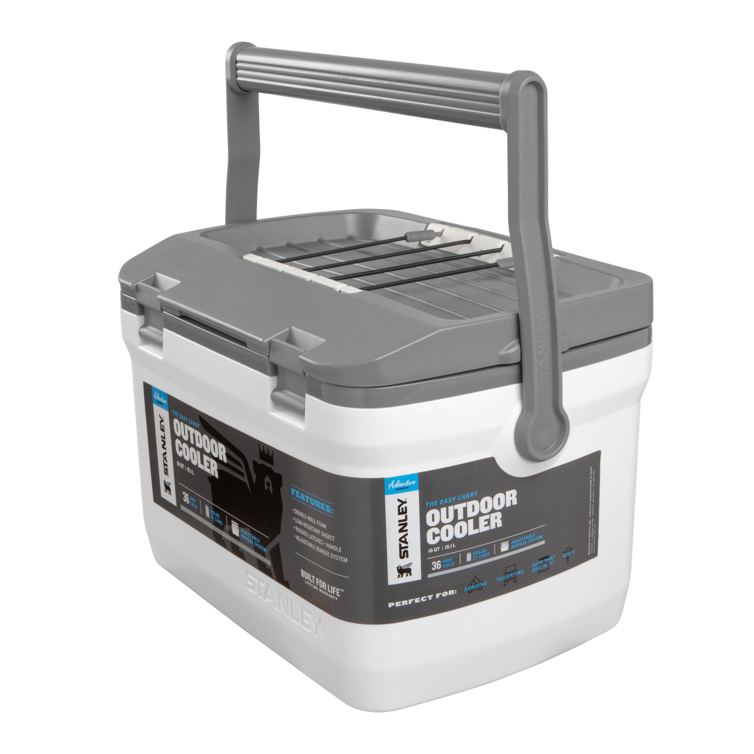 Glacière De Camping 15L Glaciere Très Résistante Étanche - Double Paroi Isolante 6/8