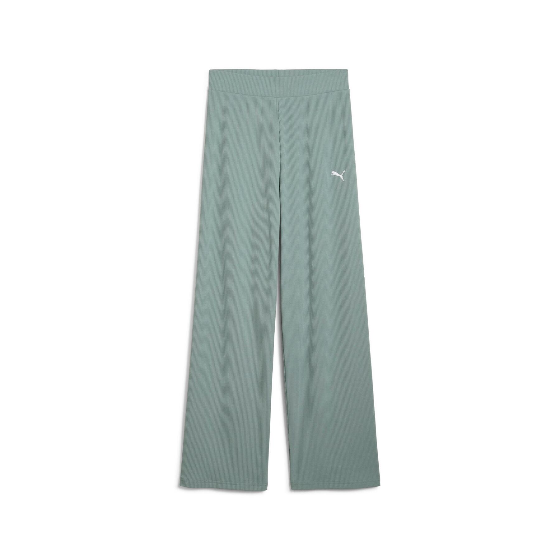 Puma Spodnie Ess Elevated High-Waist Straight 68502530