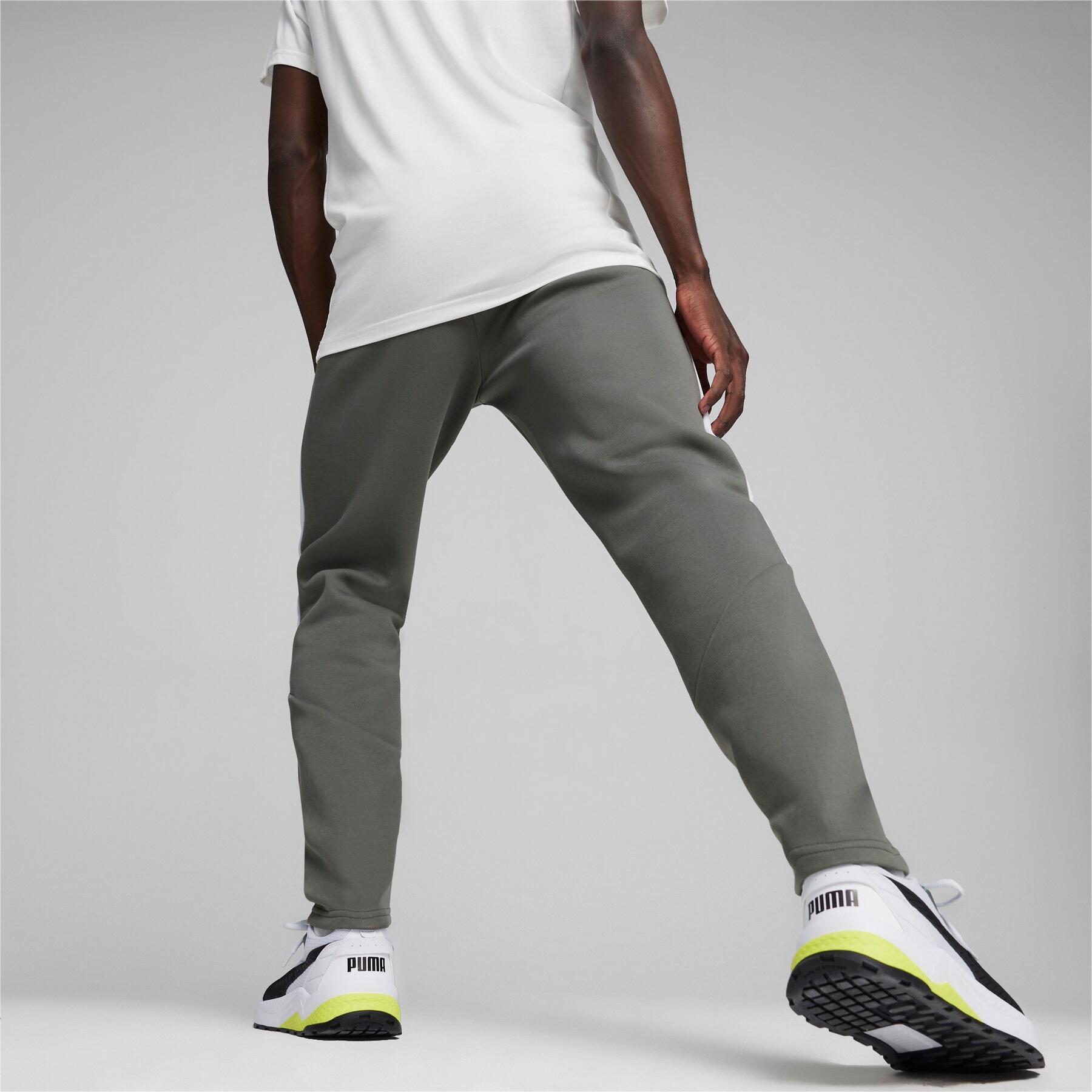 Pantalon de survêtement en maille EVOSTRIPE PUMA Mineral Gray 7/7