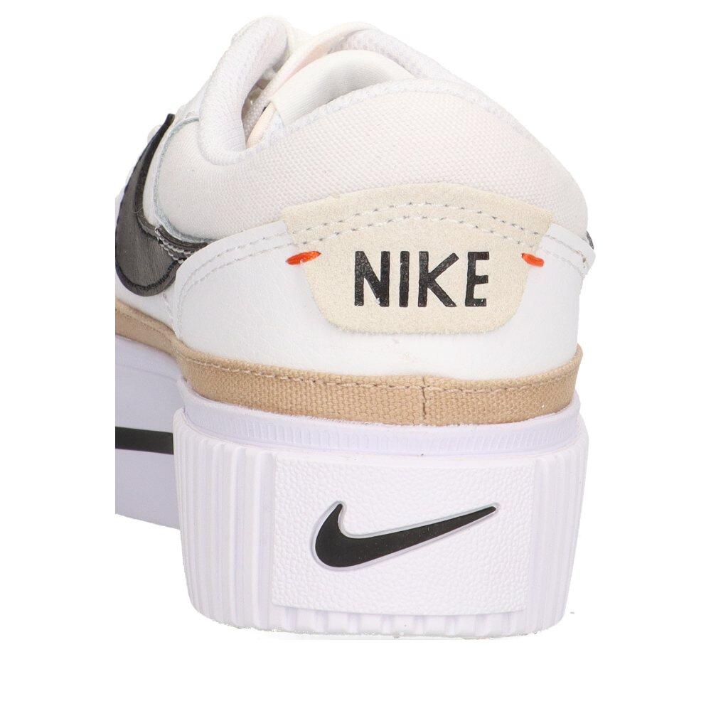 Tênis feminino Nike Court legacy branco. 6/6