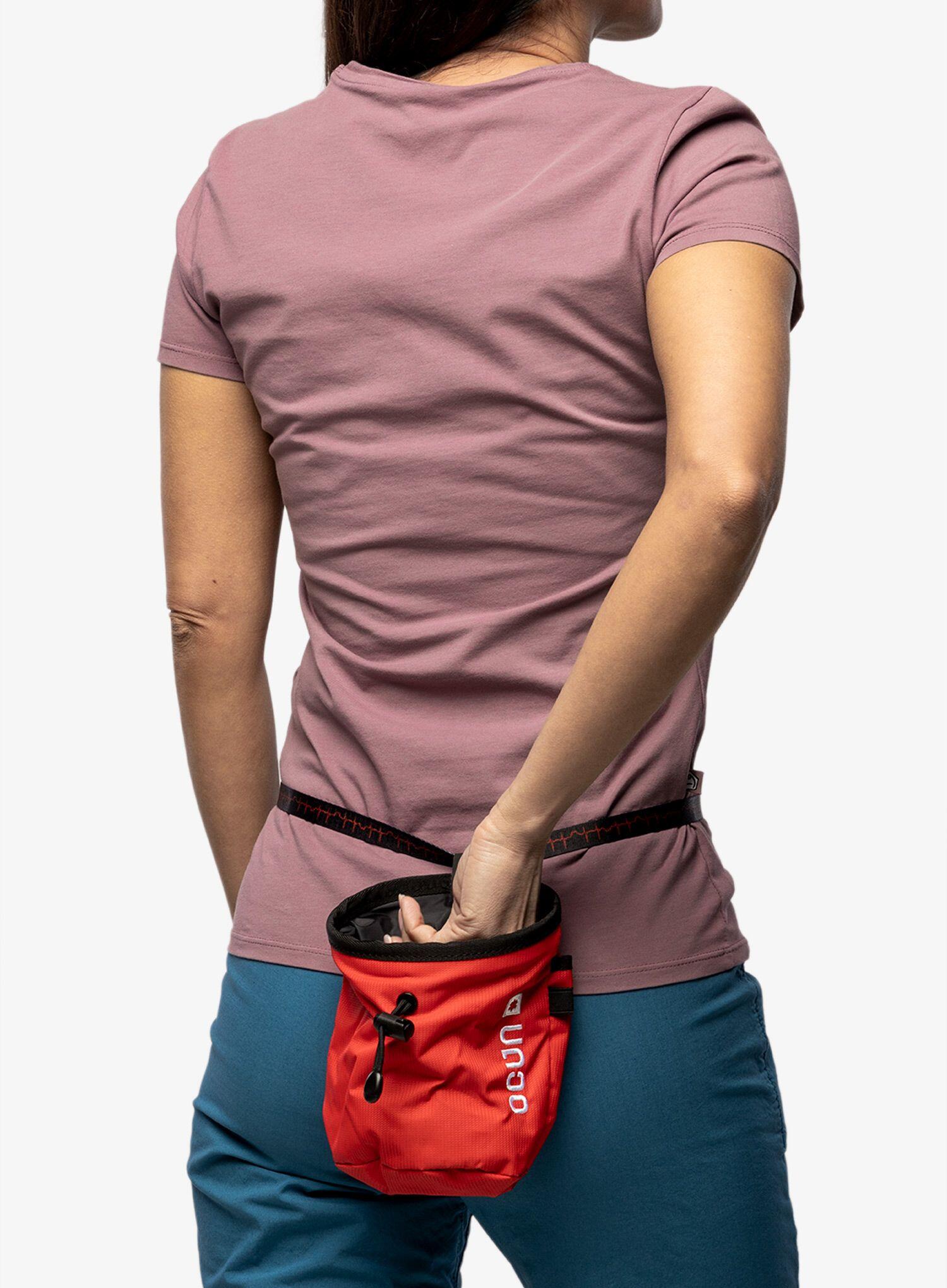 Magnesiový pytlík Ocun Push + Ceinture pink 4/7