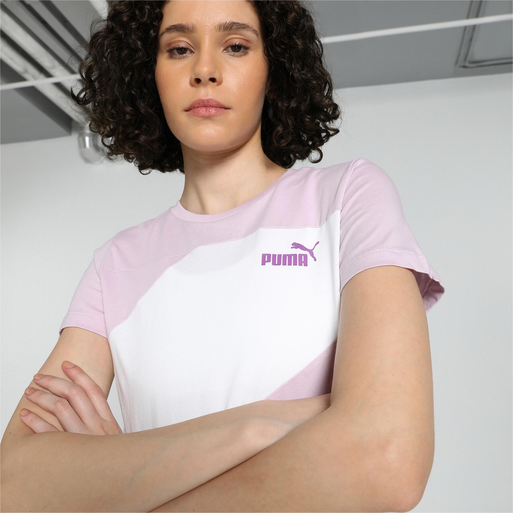 Camiseta PUMA POWER Mujer PUMA Grape Mist Purple 5/7